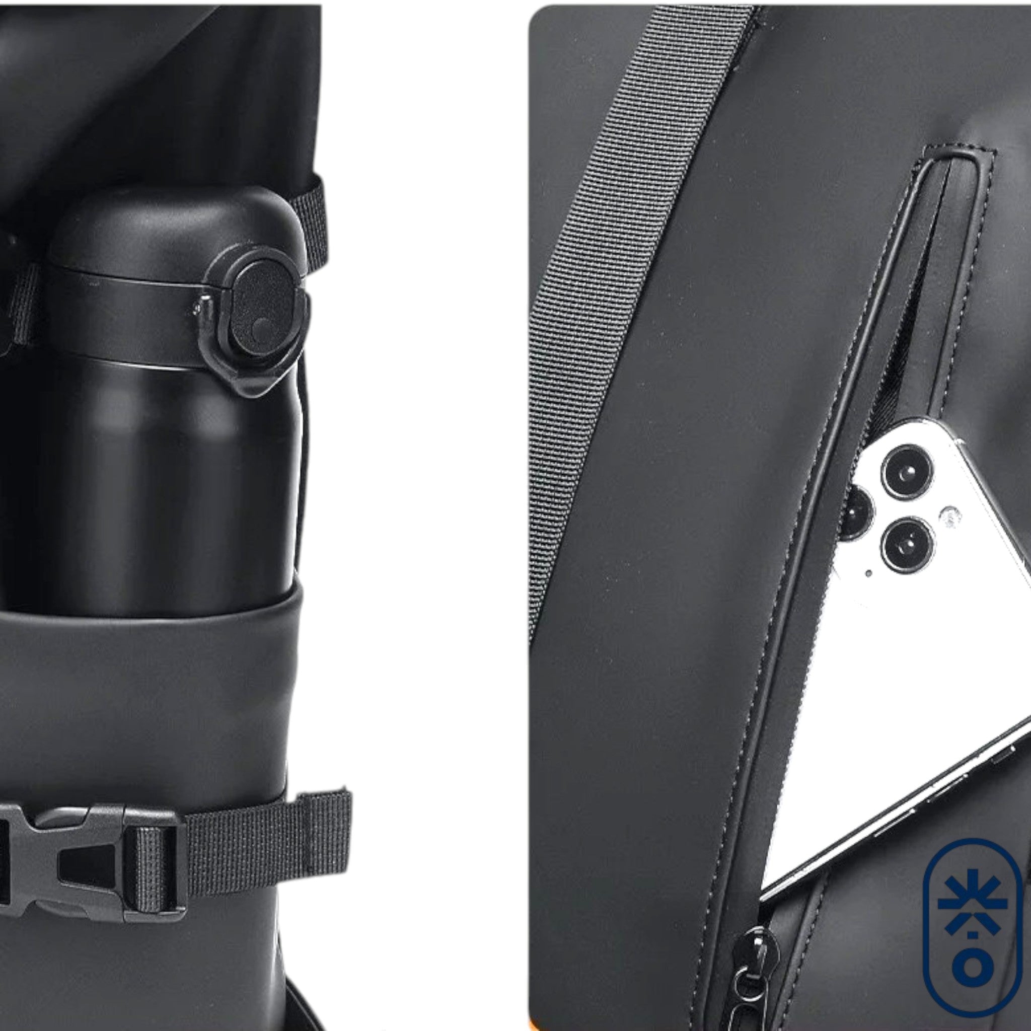 Sac Nomade Solstice – Sac à dos extensible anti-vol