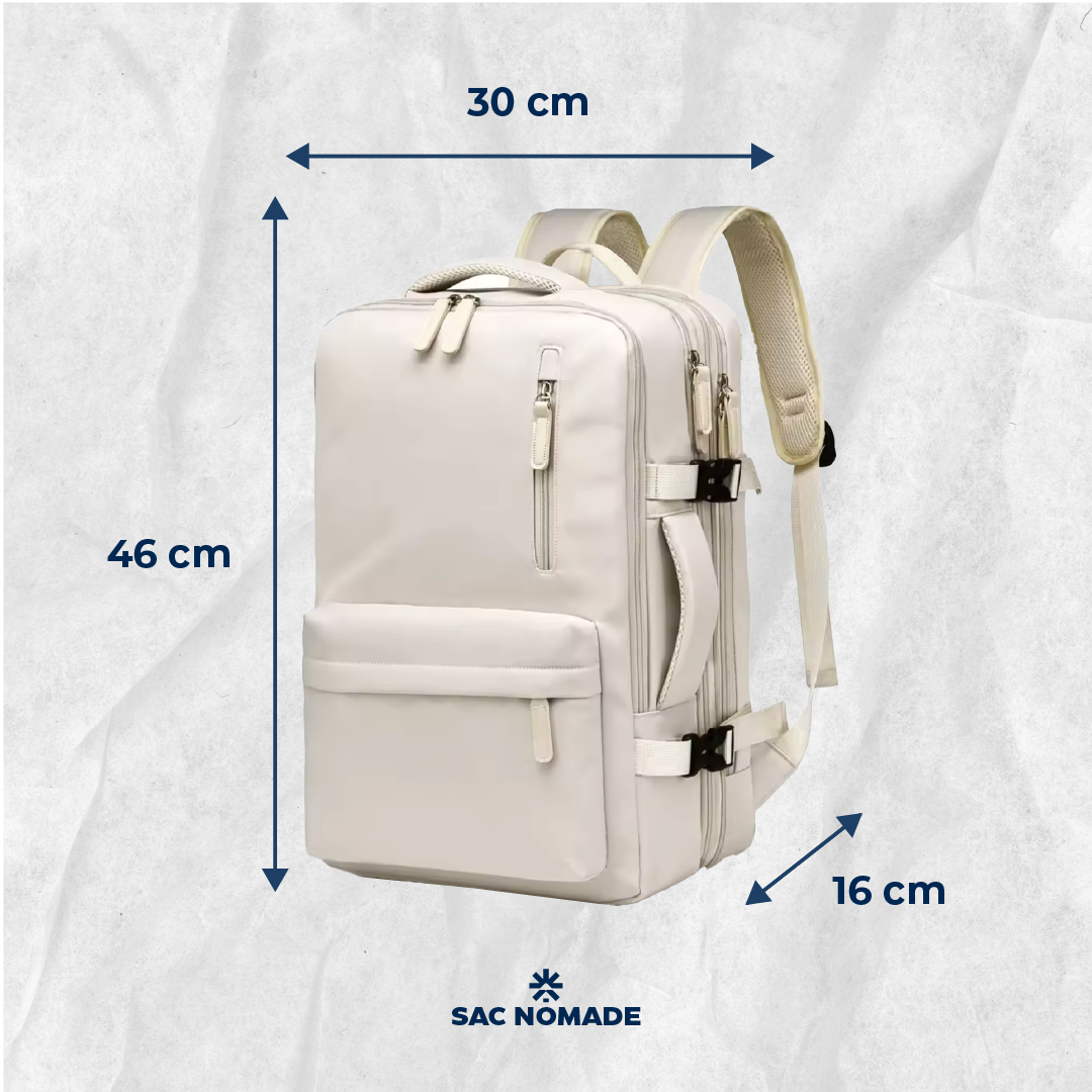Sac Nomade Tempo – Sac à dos multi-compartiments pratique
