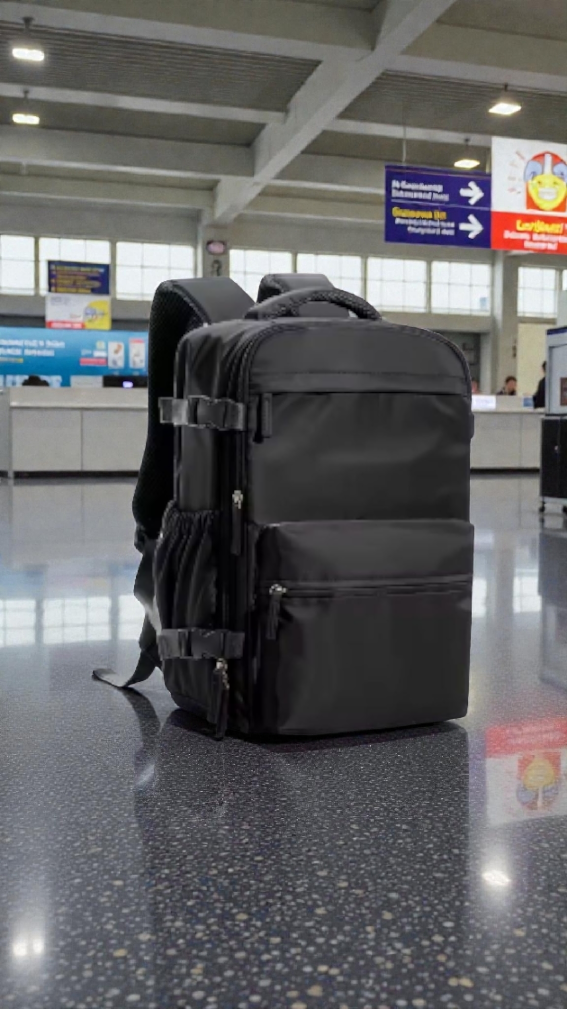 Sac Nomade Flux – Sac à dos de compression sous vide avec pompe fournie